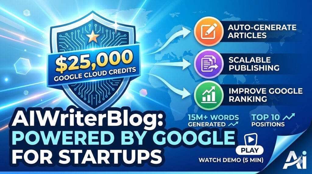 AIWriterBlog Partnership with Google